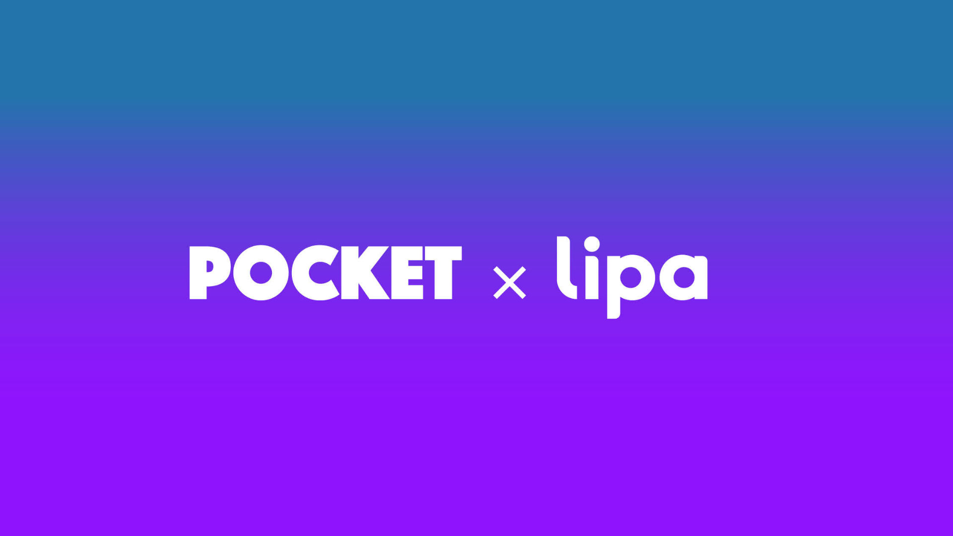 Pocket and lipa collaborate