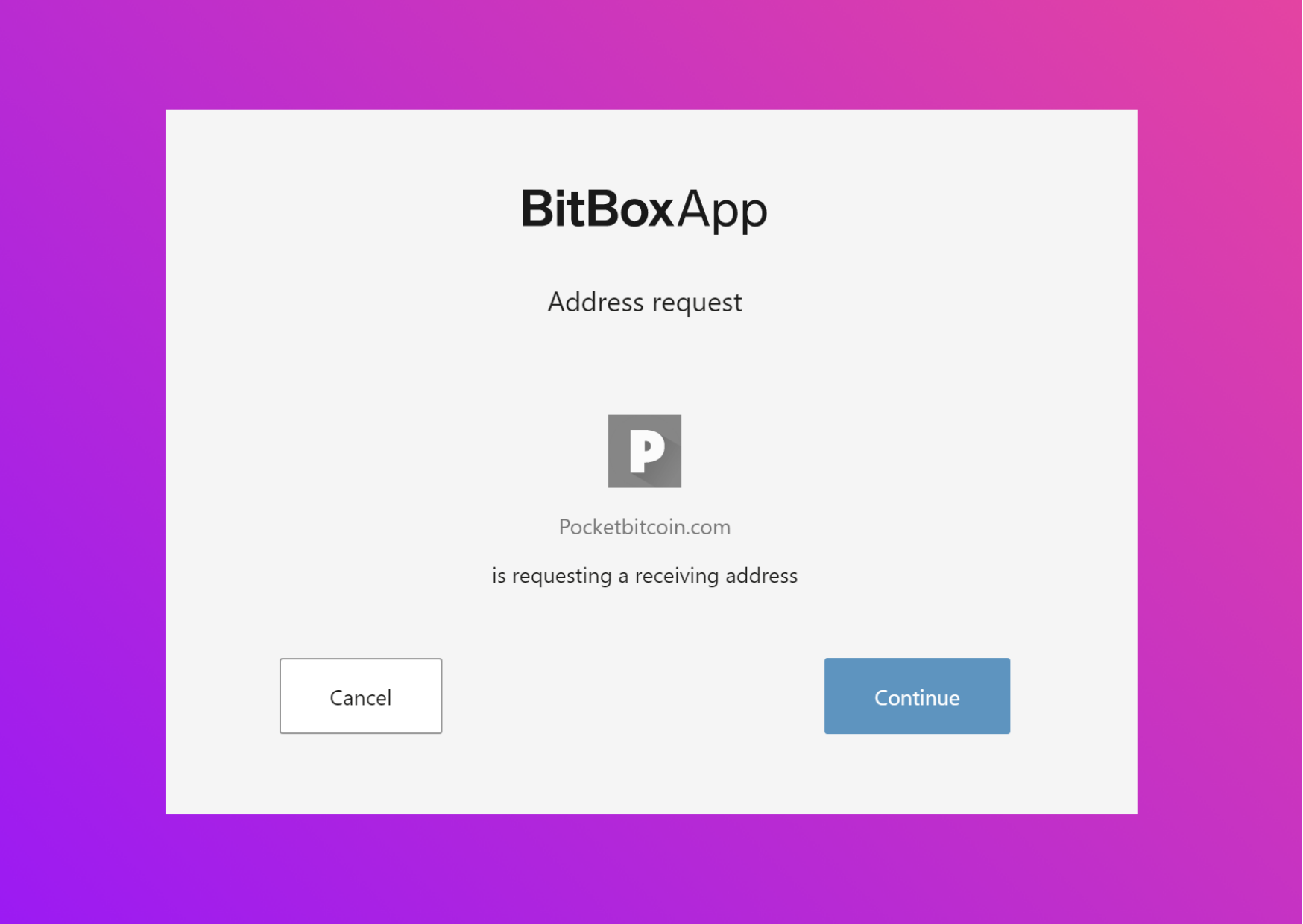 Screenshot with BitboxApp